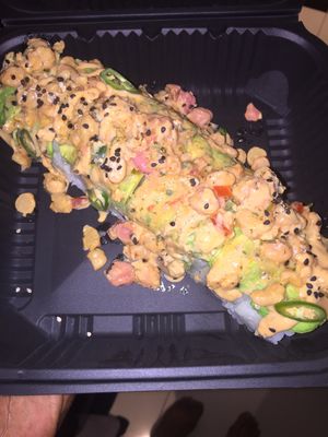 sushi  at Los Loosers in Mexico City