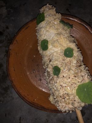 Elote preparado  at Los Loosers in Mexico City