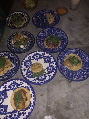 Omakase de tacos at Los Loosers in Mexico City