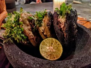 Gorditas!! at Los Loosers in Mexico City