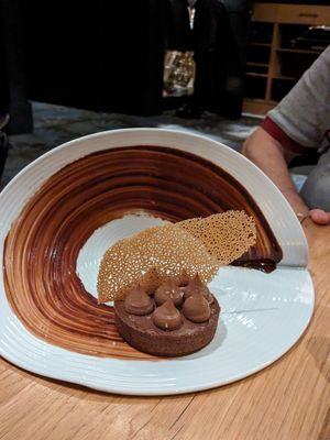 Chocolate Chili Tart at Sentir in New York City