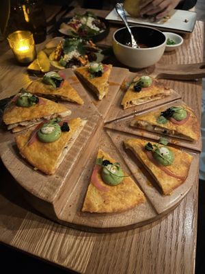 Chicken Quesadillaa  at Sentir in New York City