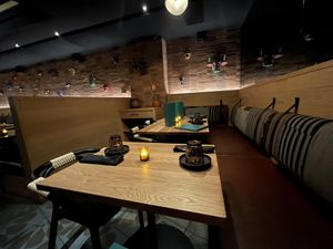 Close up of interior  at Sentir in New York City