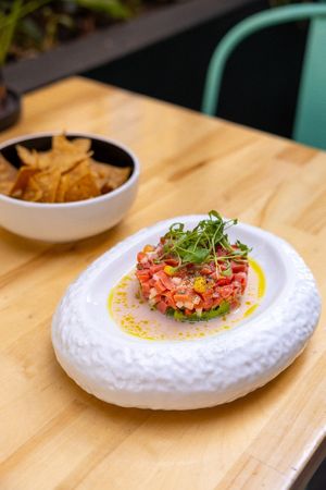 Tuna Ceviche at Sentir in New York City
