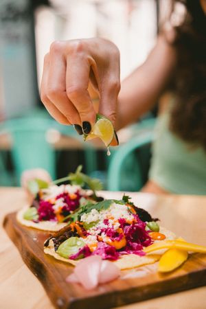 Vegan Tacos  at Sentir in New York City