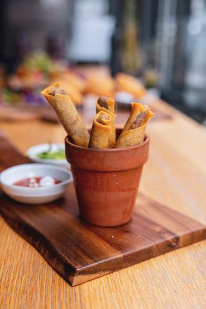Beef Taquitos at Sentir in New York City