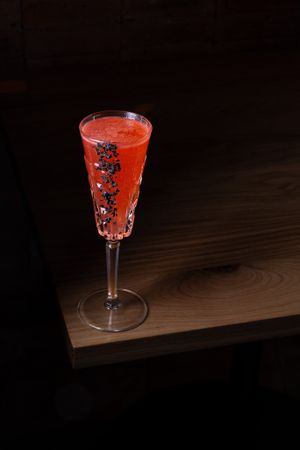 Lila Rose Cocktail at Sentir in New York City