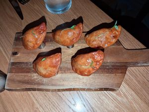 3 cheese empanadas at Sentir in New York City