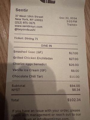   at Sentir in New York City