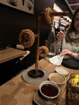 Churros #Veganuary at Sentir in New York City