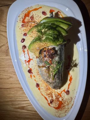 Chile relleno —recommended!   at Sentir in New York City
