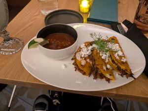 Carne Asada tacos at Sentir in New York City