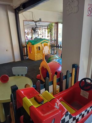Playground at Mithos Restaurant in Crete
