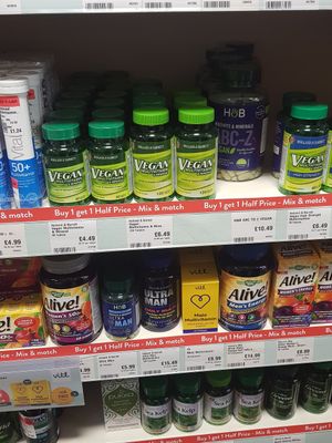 Vitamins at Holland & Barrett in Barnard Castle