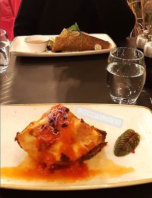 Lasaña  at Samsara in Cluj-napoca