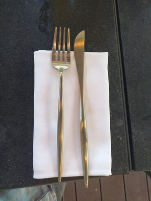 Silverware at Samsara in Cluj-napoca