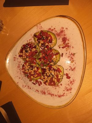 Avocado raw at Samsara in Cluj-napoca