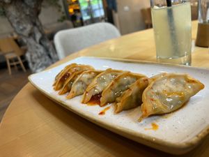 Dumplings (vegan) at Samsara in Cluj-napoca
