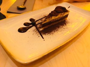 Raw Vegan Tiramisu  at Samsara in Cluj-napoca