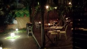 Outside at Samsara in Cluj-napoca