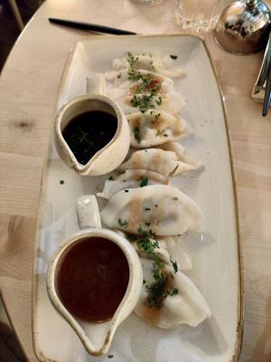 Dumplings  at Samsara in Cluj-napoca
