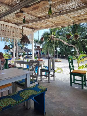 Location at Pallet Cafe in Diani Beach