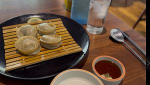 Vegan Mandu 🥟   at Shashin-ka in Diani Beach