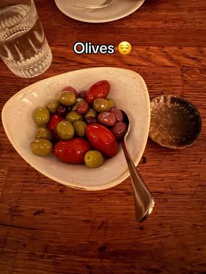 Olives  at Savio Volpe in Vancouver