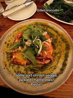 Main course, some sort of root veggie?  at Savio Volpe in Vancouver