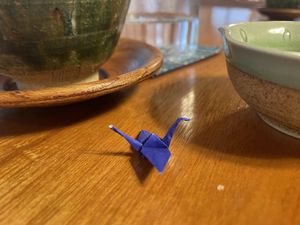 Orizuru  at Saien - Breakfast by Buddhist Monks in Hakone