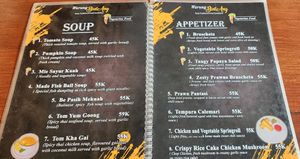 Menu 1 - September 2024 at Warung Bintang in Manggis