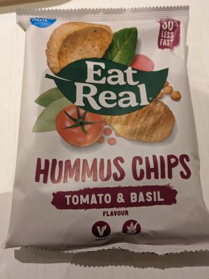 Hummus chips at Choppaluna - Wembley in North West London