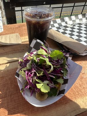 Tostada  at Pretty Good Advice - Santa Cruz in Santa Cruz