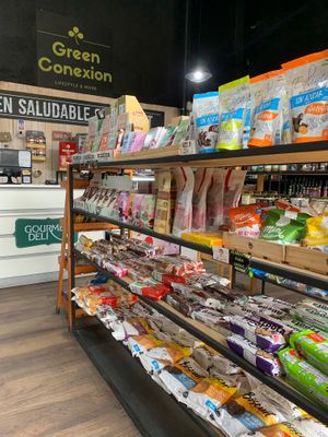 Sugar-Free Foods Section at Green Conexion in Nunoa