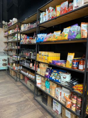 Gluten-Free Pasta and Vegan Gourmet Foods Section at Green Conexion in Nunoa