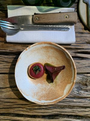 Amuse bouche  at Bloempot in Lille