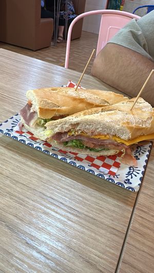 Bacon queso vegan  at Sura Cafè & Crêpes in Barcelona