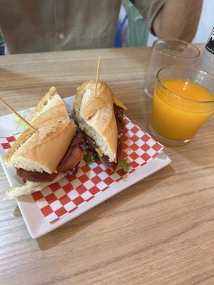 Jamon queso vegan  at Sura Cafè & Crêpes in Barcelona