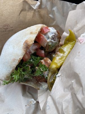 Falafel pita   at Dalante  in Lincoln