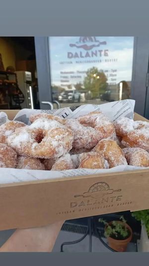 Sfenj is the authentic name for our Moroccan doughnuts, the recipe runs in our families for generations and that specific one is from my beloved grandmother. They are vegan and so  at Dalante  in Lincoln
