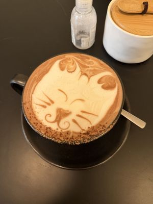 Chocolate caliente sativo  at Sativo  in Puerto Varas