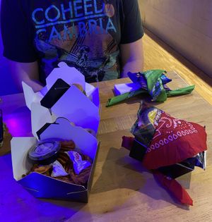 Didn’t get a pic of the sandwiches cause we were so hungry   at Bandana Burger in Savannah