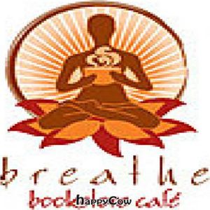 new café logo at Breathe Bookstore Cafe in Baltimore