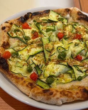 funkini pizza at Weirdough - 위어도우 in Seoul