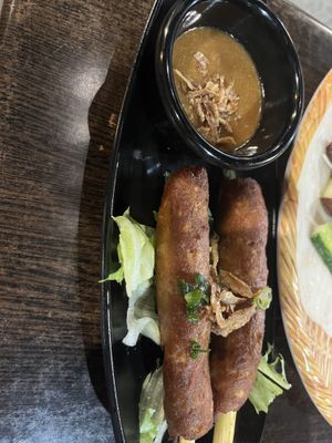 Nem skewers    at SEN Legend in East Brisbane