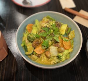 Tempeh curry   at SEN Legend in East Brisbane