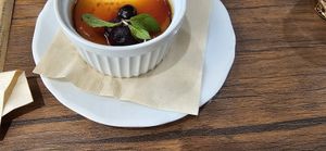 Vegan flan at Vegan Eat Tokyo in Tokyo