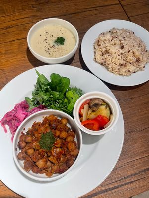 Chickpeas Menu  at Vegan Eat Tokyo in Tokyo