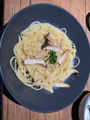 Vegan carbonara   at Vegan Eat Tokyo in Tokyo