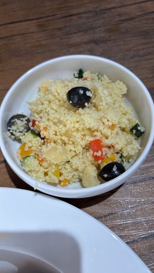 Couscous salad  at Vegan Eat Tokyo in Tokyo